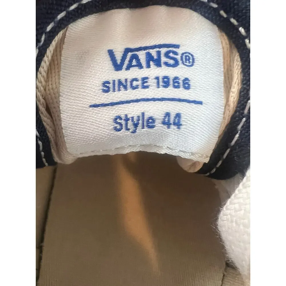 VANS ANAHEIM FACTORY 44DX LOW TOP PLAID CANVAS LACE UP SHOES MEN/WOMEN